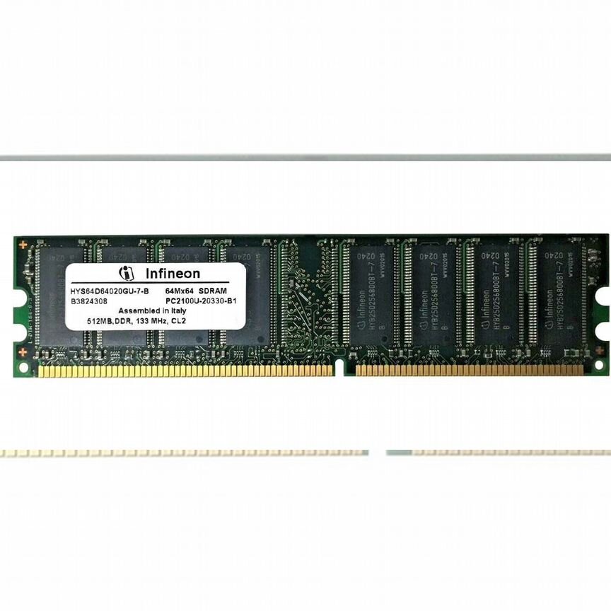 [HYS64D64020GU-7-B] Оперативная Память Infineon Ddr Hys64d64020gu-7-B