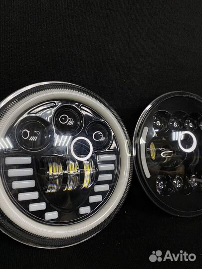 Светодиодные фары на ниву новые