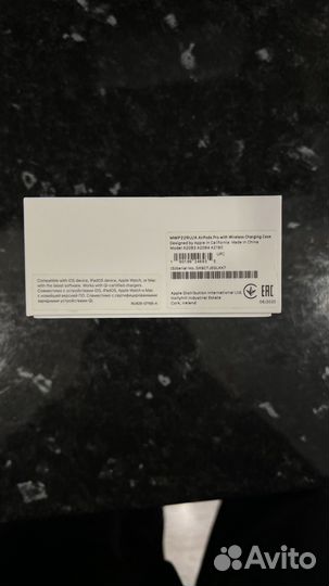 Наушники apple airpods pro