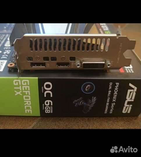 Видеокарта Asus GTX 1660 super 6gb