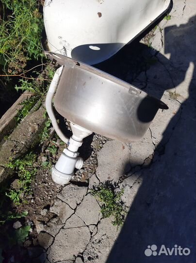 Мойка для кухни из нержавейки бу