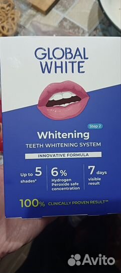 Отбеливающие полоски whitening