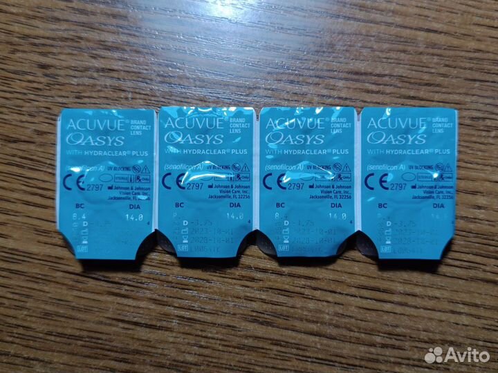 Линзы контактные acuvue oasys двухнедельные