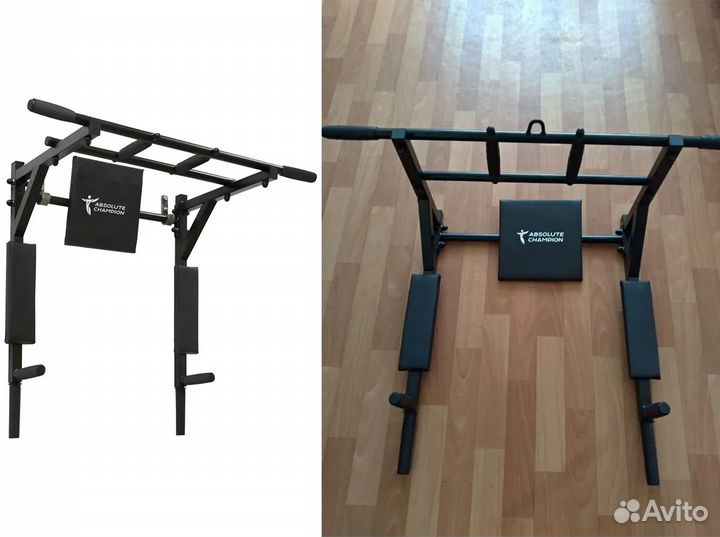 Турник + брусья прямой хват