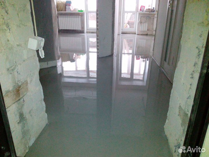 Наливной пол за один день, кварцвинил, SPC и пр