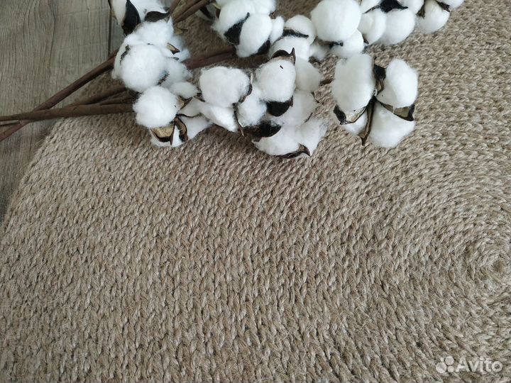 Ковер из джута ручной работы (есть в наличии)