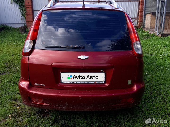 Chevrolet Rezzo 1.6 МТ, 2007, 192 000 км