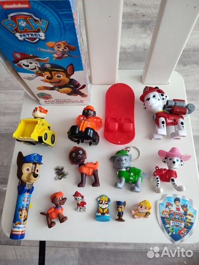 Щенячий патруль коллекция игрушек paw patrol