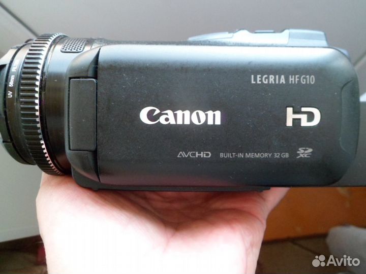 Видеокамера canon legria HF G 10