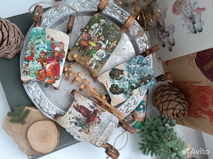 Елочные игрушки СССР