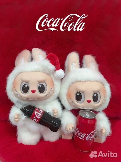 POP mart Labubu CocaCola Vinyl Face Plush