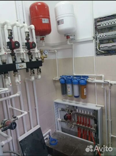 Монтаж, и пусконоладка систем отопления