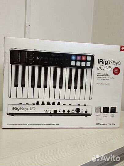 IRig keys I/O 25