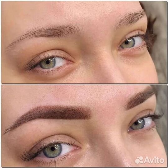 Перманентный макияж бровей, губ, век