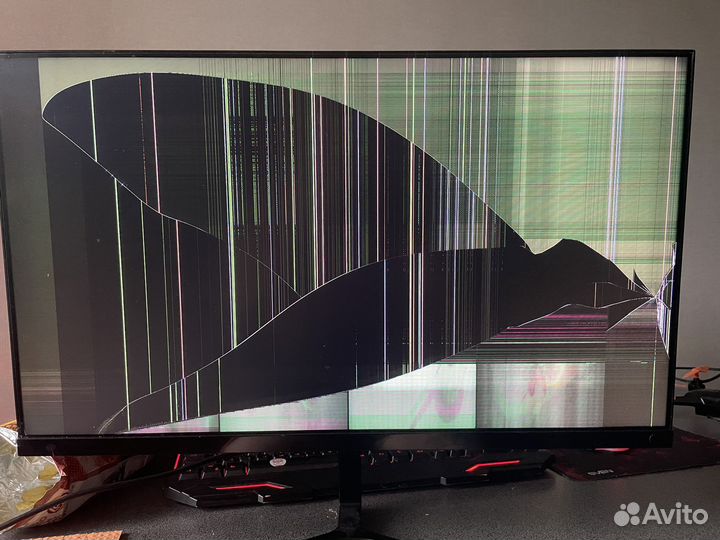 Монитор Xiaomi 1C (треснут)