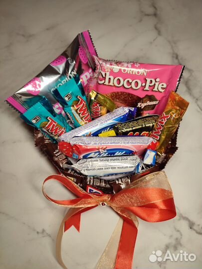 Торт из сникерсов на новый год