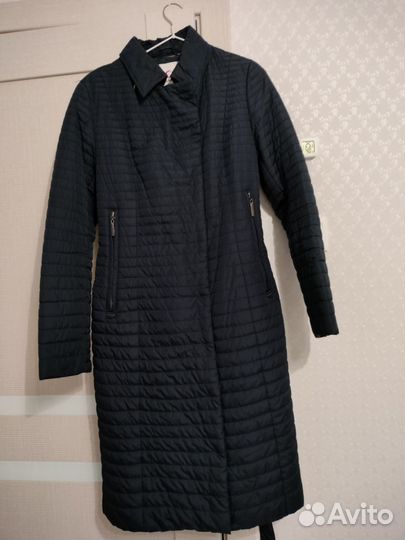 Стеганое пальто синтепоновое