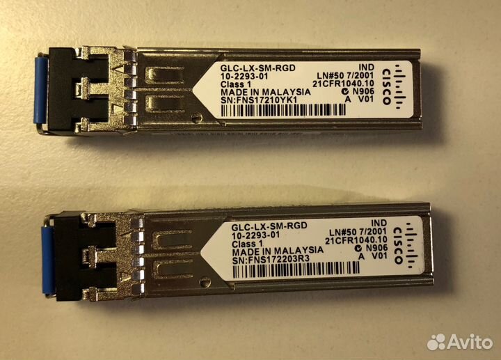 Оптический SFP Cisco GLC-LX-SM-RGD