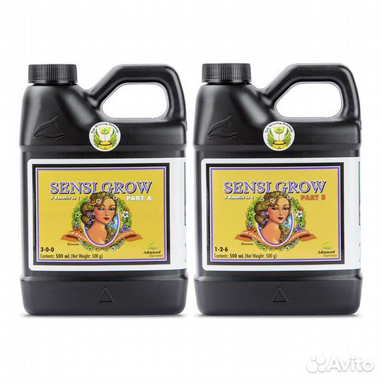 Удобрение AN Sensi Grow A&B (pH Perfect) 0,5L