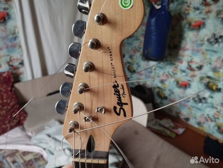 Электрогитара fender squier bullet 6 струн