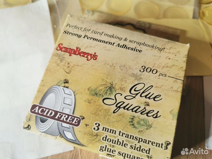 Клеевые подушечки, основы под кабошоны