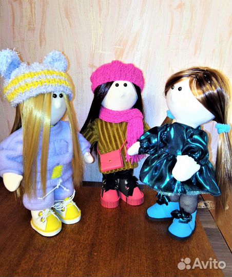 Интерьерная кукла ручной работы