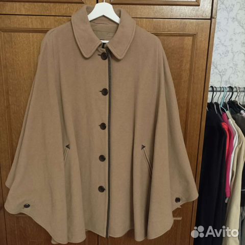 Пальто кейп женское купить в Москве | Личные вещи | Авито