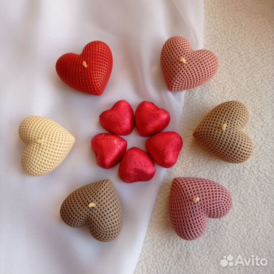 Свеча сердце подарочный набор