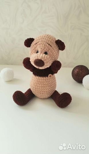 Медведь игрушка плюшевая