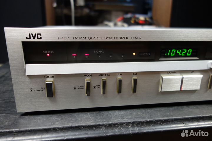 JVC T-40P радио тюнер, Japan, 1978 год