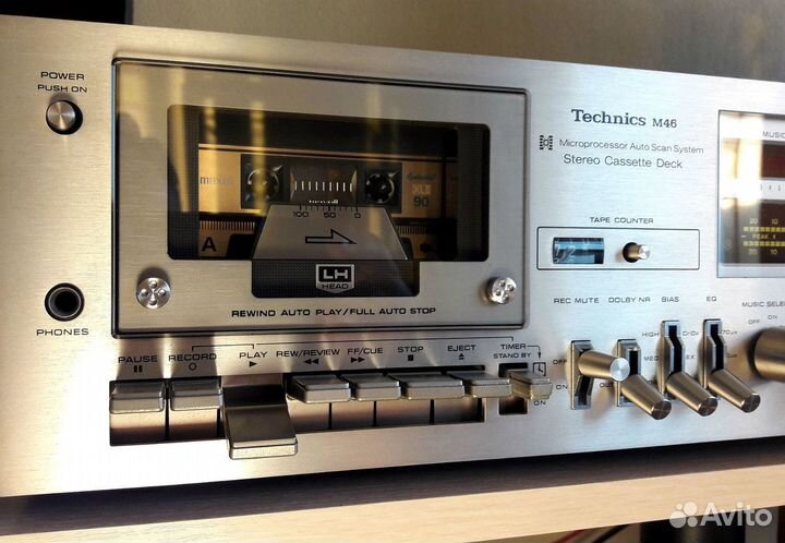 Кассетная дека technics RS-M46