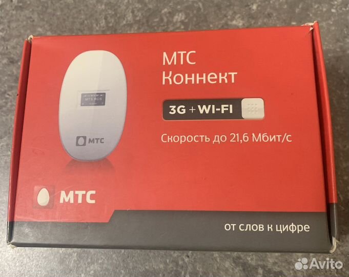 МТС 3G wi-fi коннект 411 D