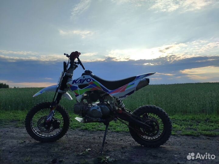 Питбайк kayo mini YX125EM 14/12