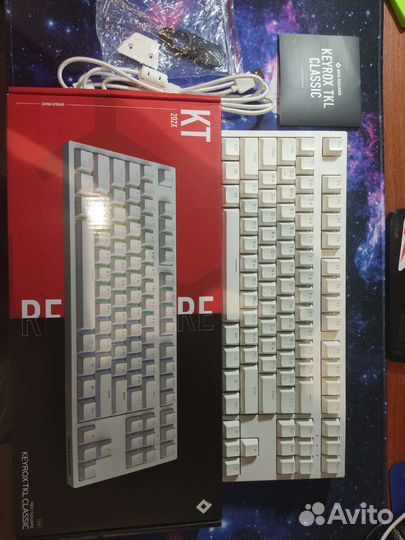 Клавиатура red square keyrox tkl classic white