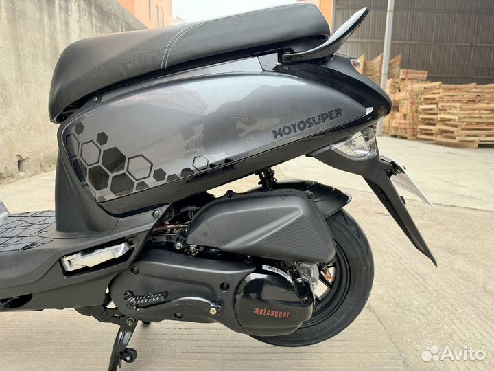 Скутер Motosuper S9 Noir Gris