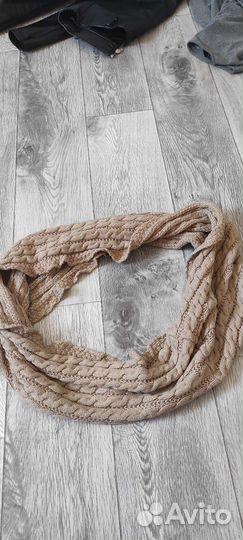Шарф-хамут бесплатно