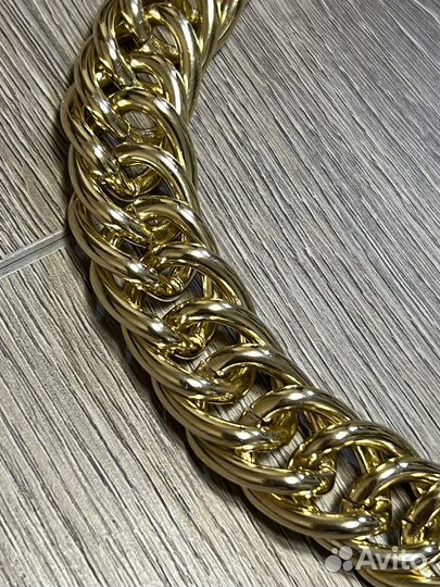 Цепь под золото