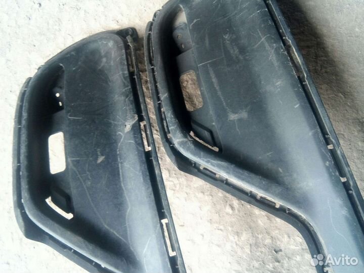 Накладка на бампер Kia Ceed 2 поколение 2012-2015