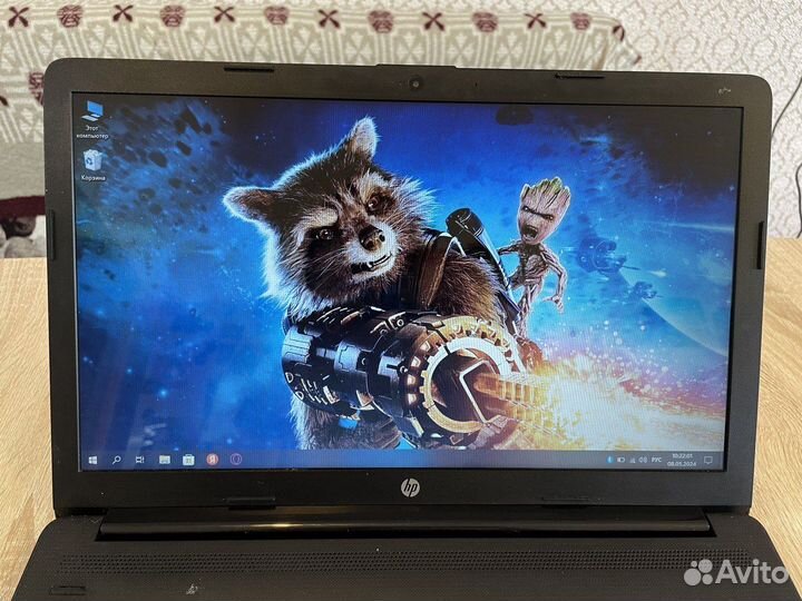 Офисный HP на SSD-диске/4ядра/8озу