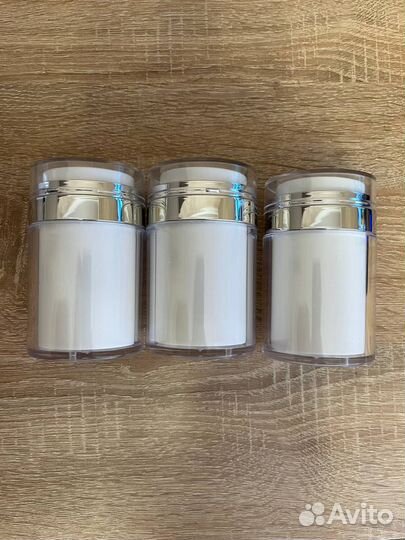 Флакон с помпой для крема и жидкости (100 мл.)