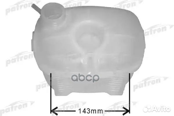 Бачок расширительный системы охлаждения VW: Gol