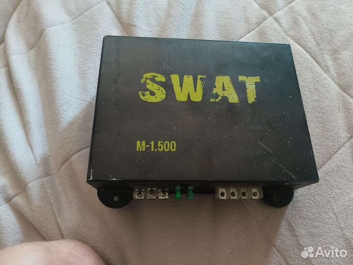 Одноканальный усилитель. Моноблок swat 1.500 D