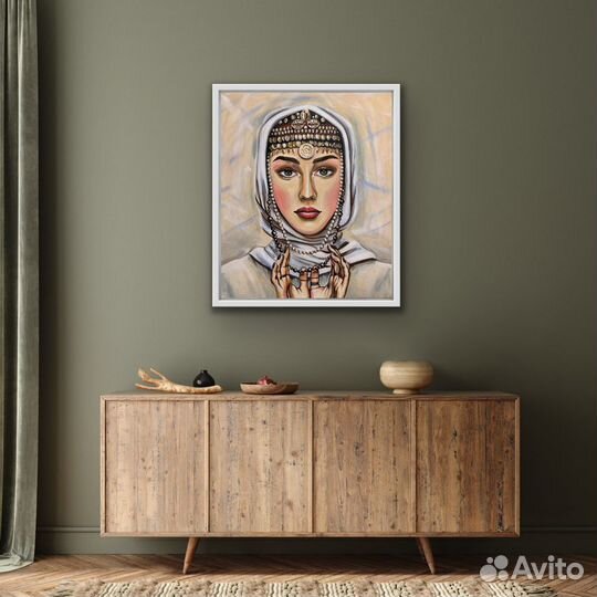 Картина на холсте. Ручная работа