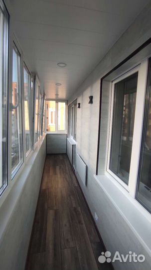 Утепление и обшивка балконов, лоджий