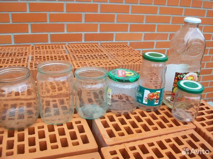 Банки стеклянные от