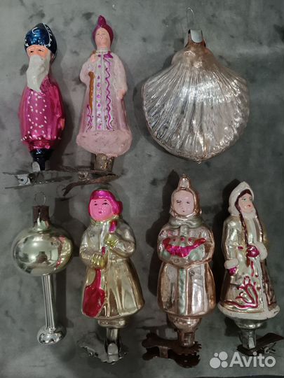 Елочные игрушки СССР
