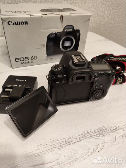 Зеркальный фотоаппарат canon 6d mark ii