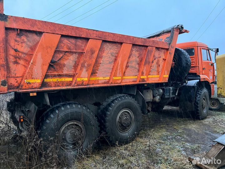 Самосвал 10м³ КАМАЗ 65222, 2012