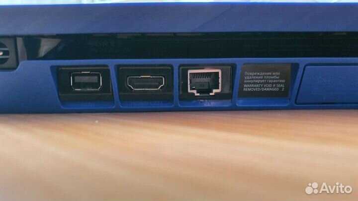 Редкая PS4 Slim Limited Edition + 100 игр