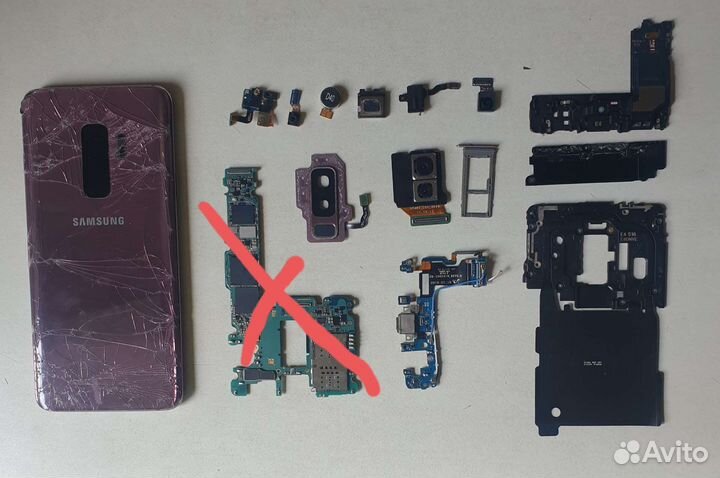 Samsung galaxy S9 plus на запчасти